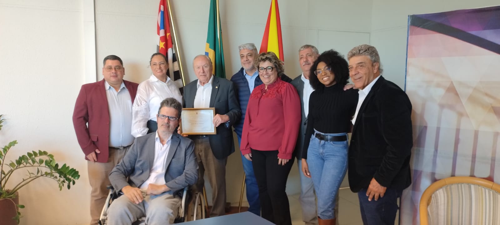 Constituinte Eymael é homenageado em Sorocaba